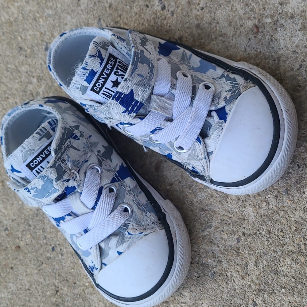 Converse Baby Shark Velcro Sneakers
